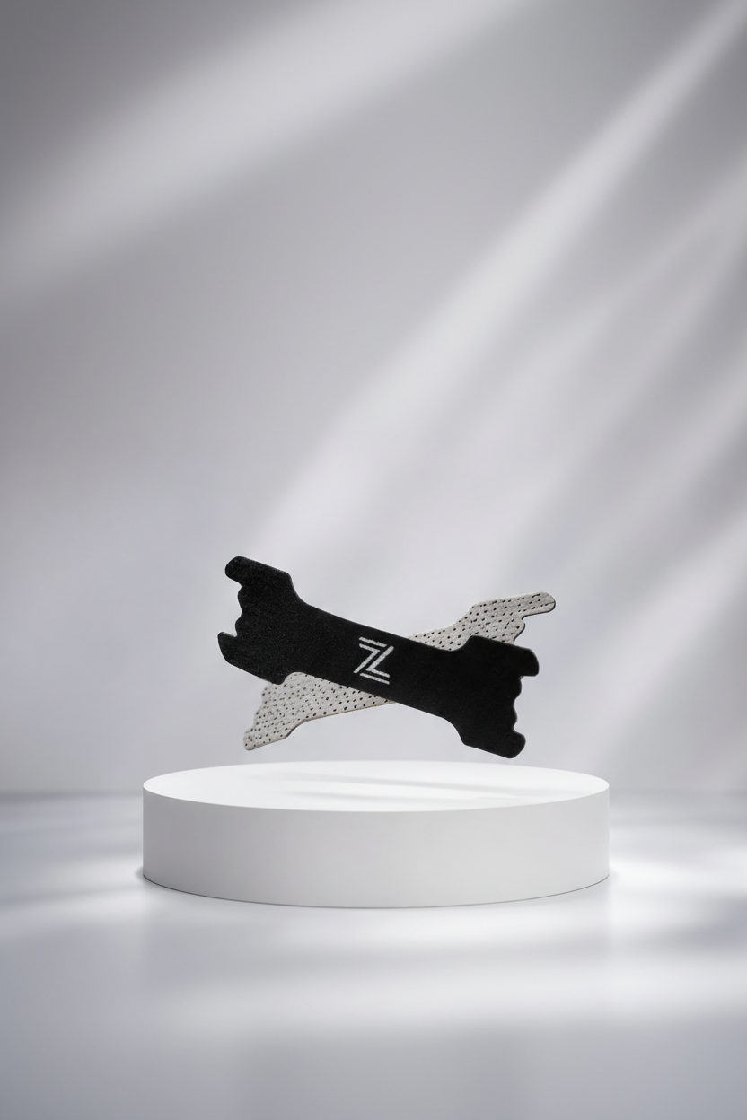 Bandes nasales noires Zone2 pour respiration sportive